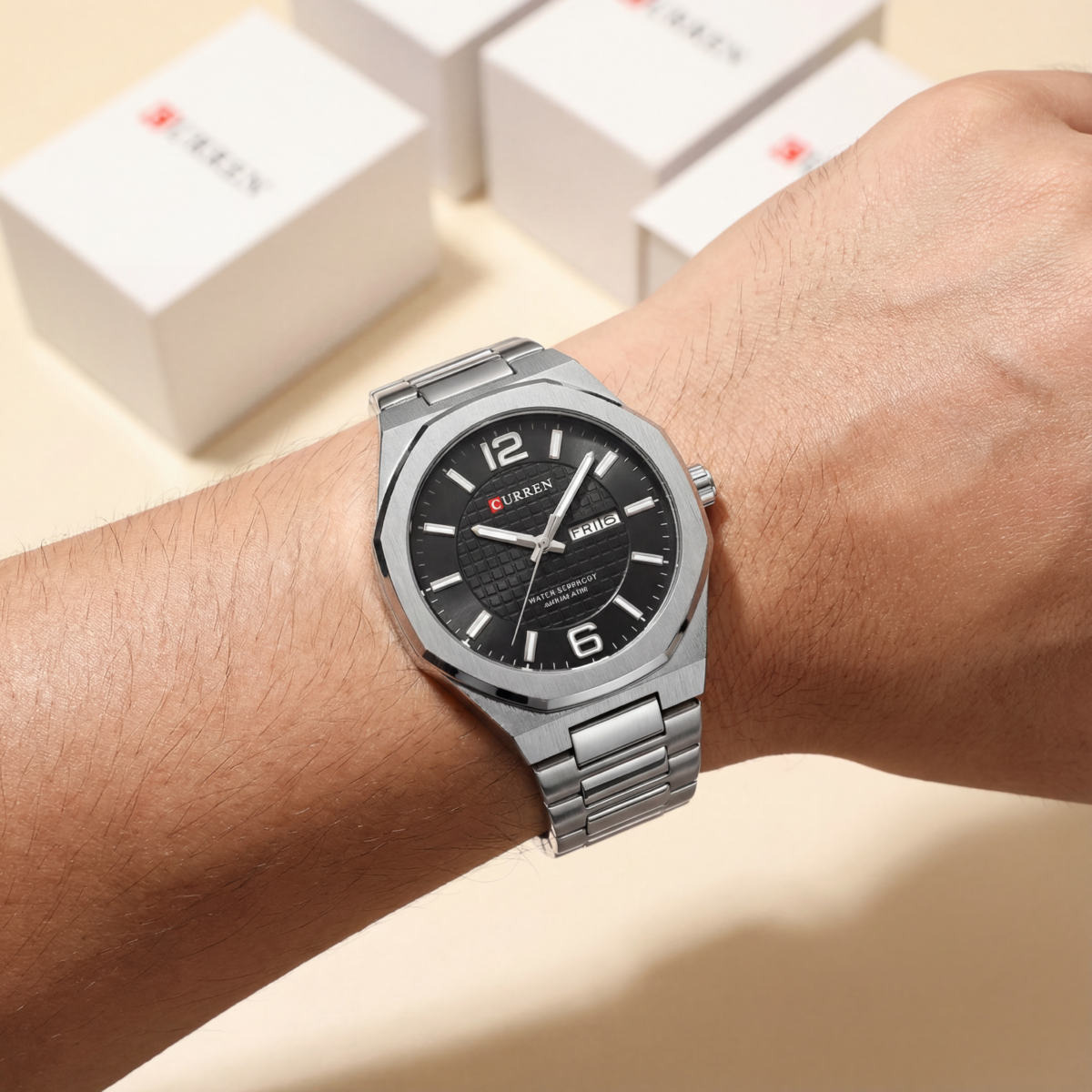 CURREN Urban Steel Day-Date - Image 2