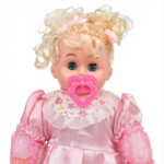 Baby Doll with Pink Dress - Image 2