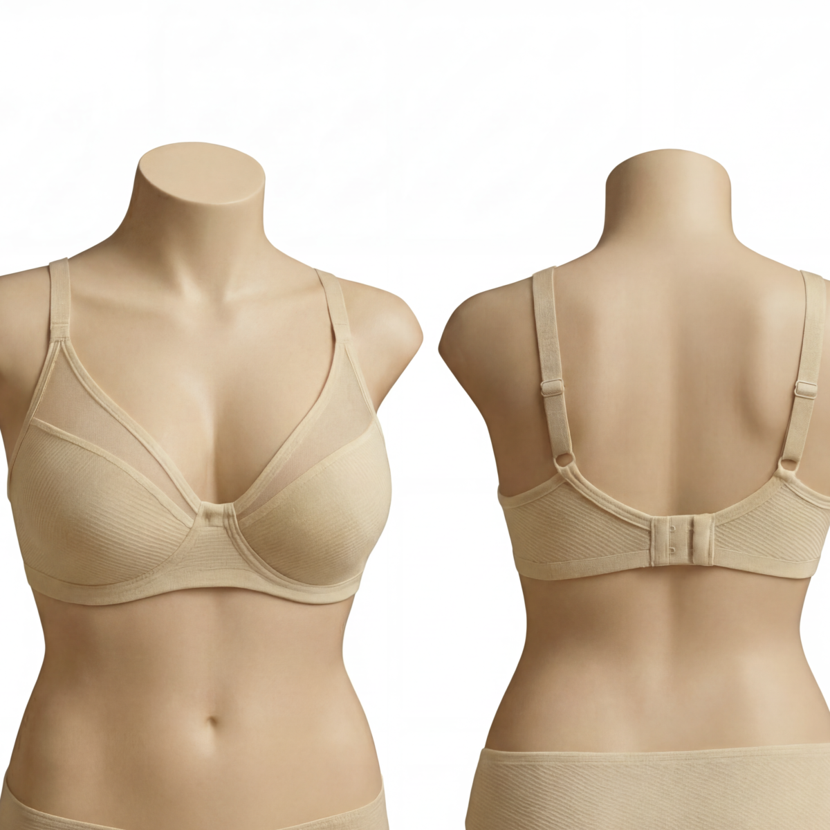 Sheer Mesh Support Bra - Image 6