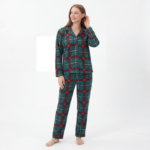 Classic Plaid Pajama Set - Image 2