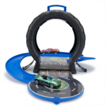 Rail Tire Parking Lot Car Track Set
