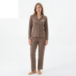 Women's Ribbed Pajama Set - Image 3