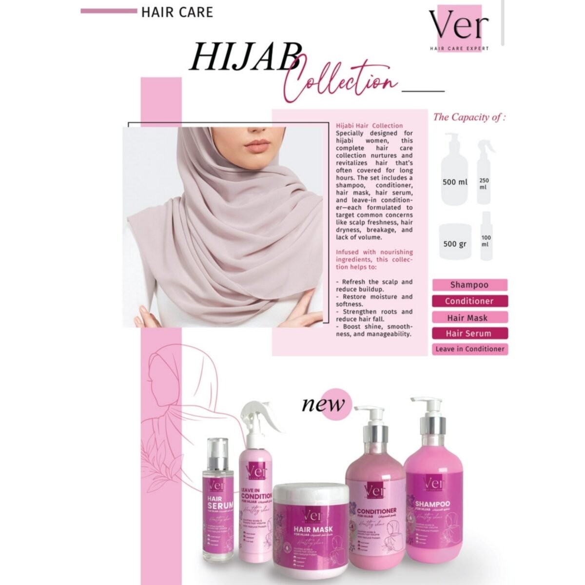 Ver Hijab Hair Care Set - Image 2