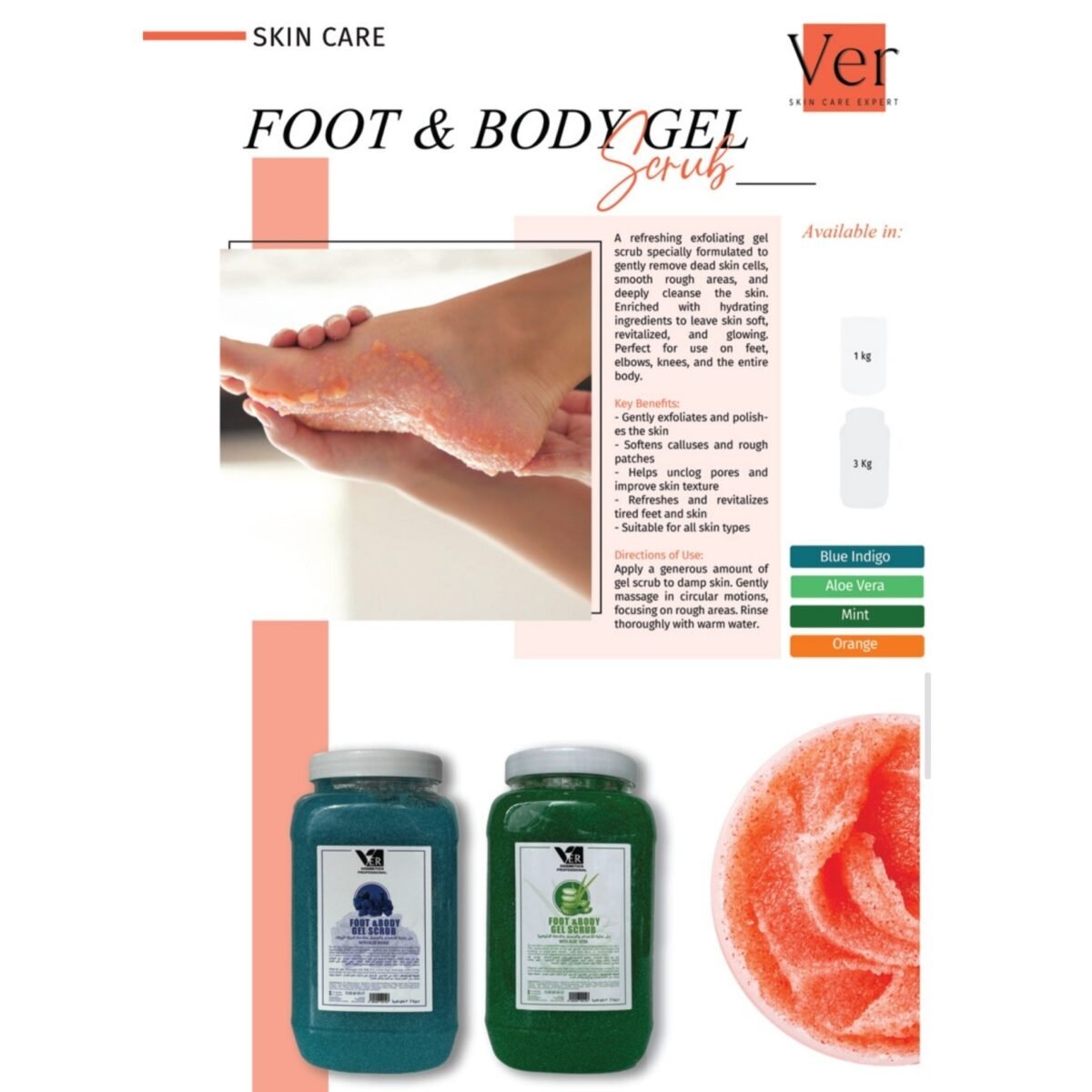 Ver Foot & Body Gel Scrub - Image 2