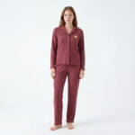 Women's Ribbed Pajama Set