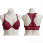 Lace Back Front-Closure Bra - Image 3