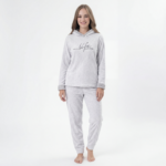 Women's Hooded Lounge Pajama Set - Image 3
