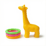 Giraffe Teether & Ring Toy Set