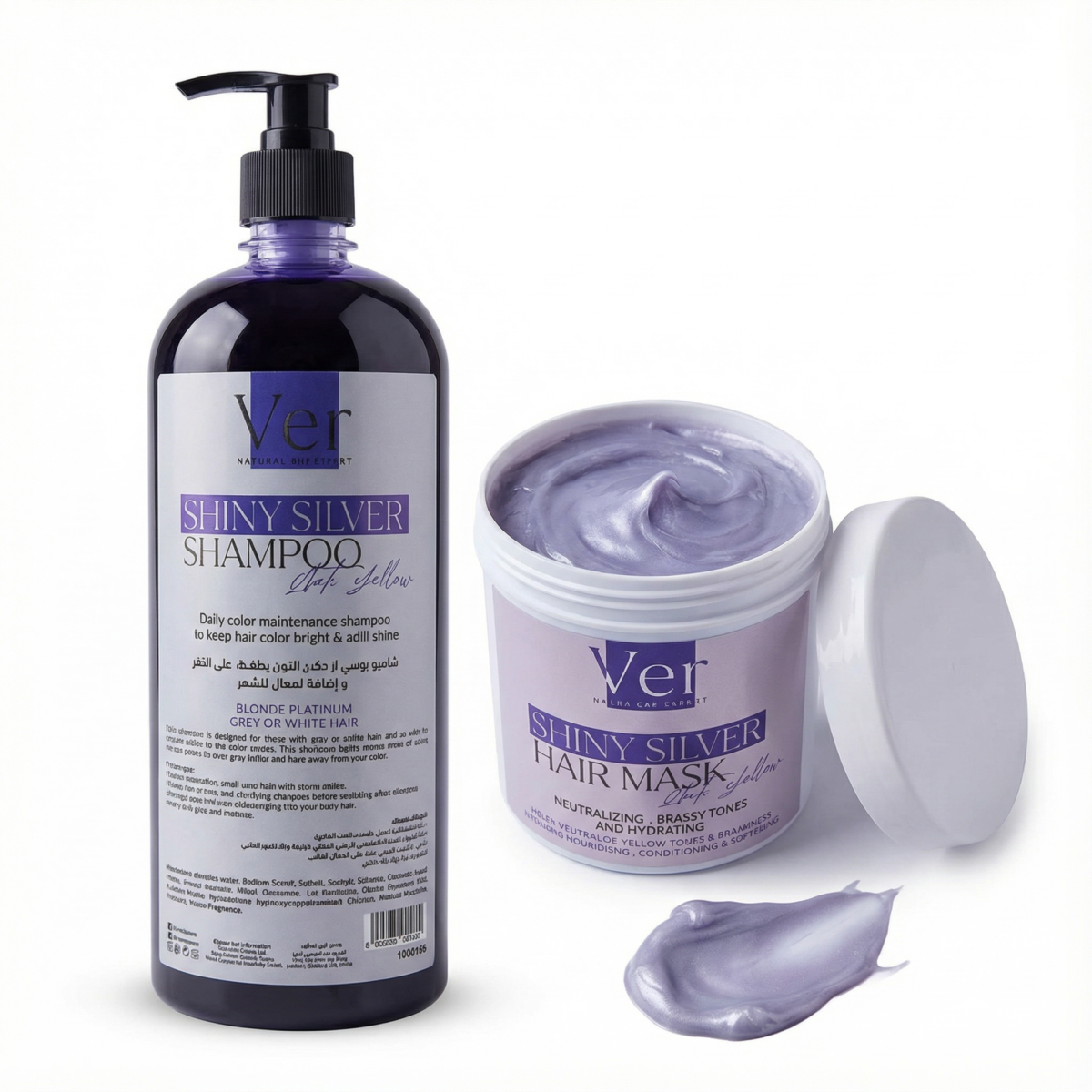 Ver Shiny Silver Blonde Care - Image 3