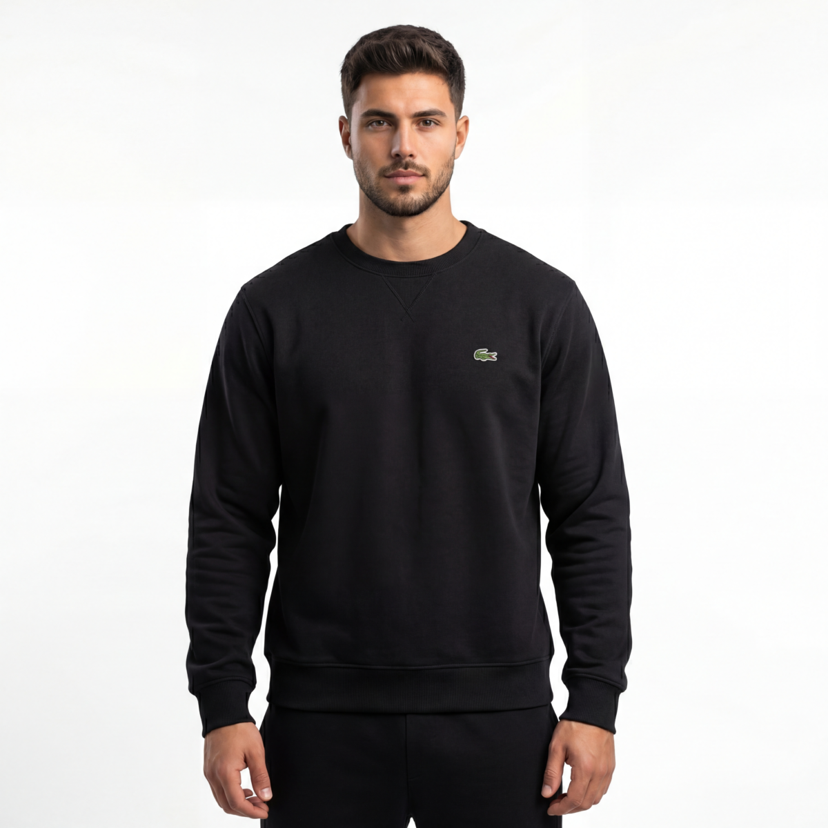 Classic Croc Crewneck (Black/White) - Image 2