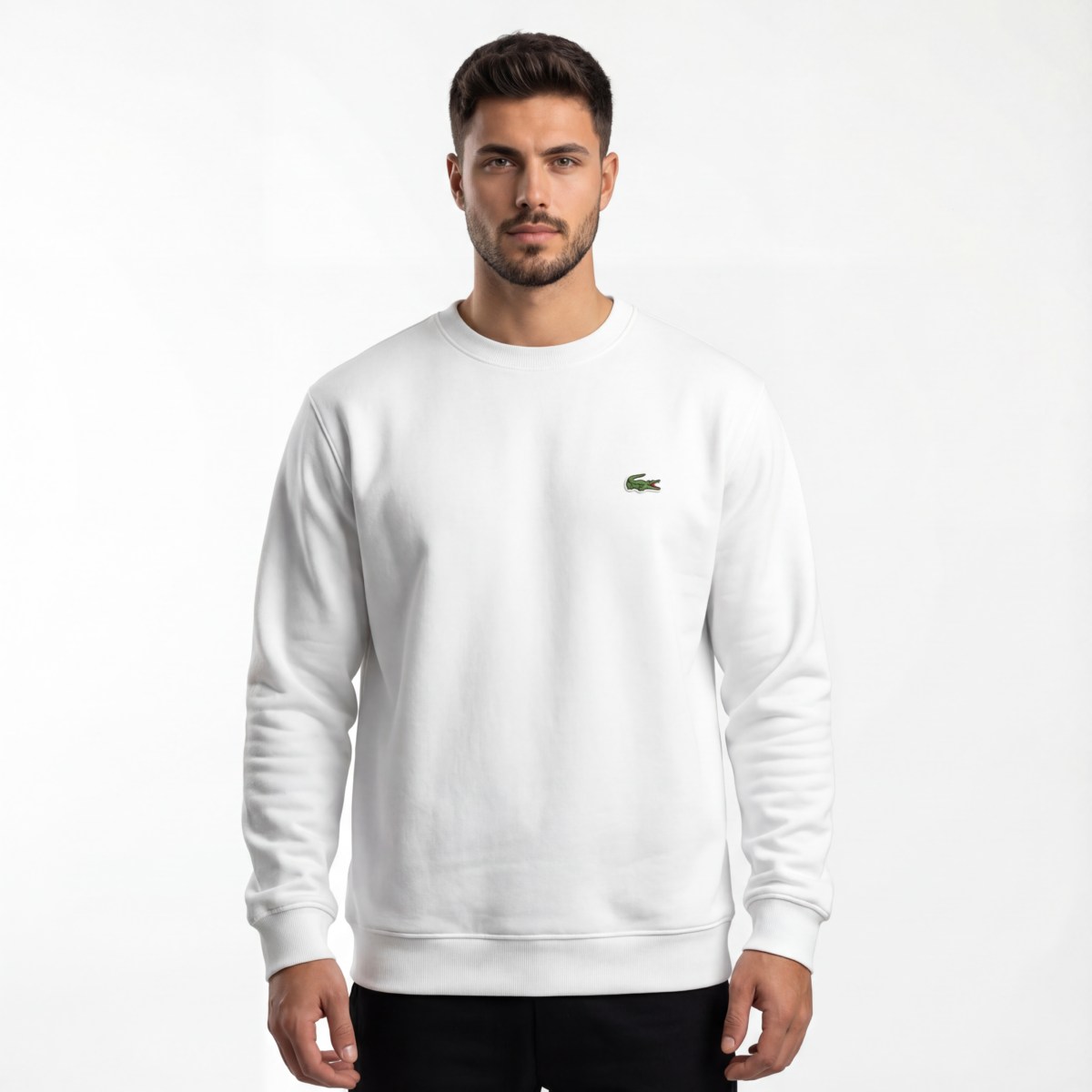 Classic Croc Crewneck (Black/White) - Image 3