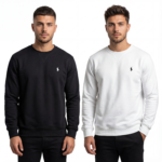 Signature Pony Crewneck (Black/White)