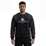 Milano Frame Logo Sweatshirt (Black/White) - Image 2