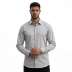 Light Grey Minimal Shirt