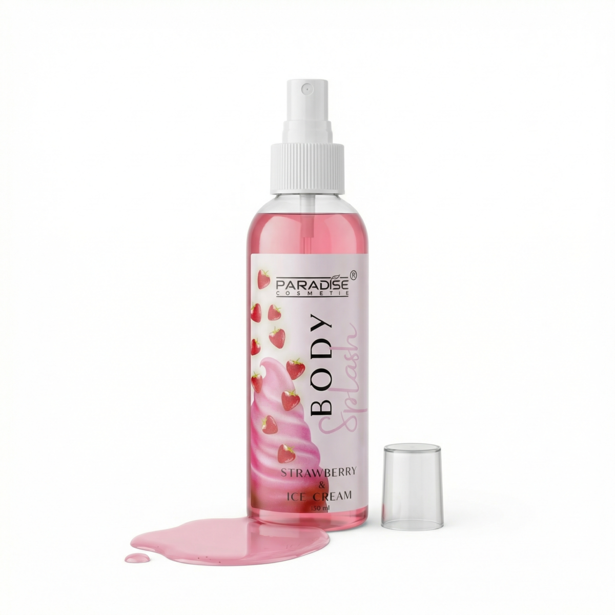 Paradise Strawberry & Ice Cream Body Splash (150 ml) - Image 2
