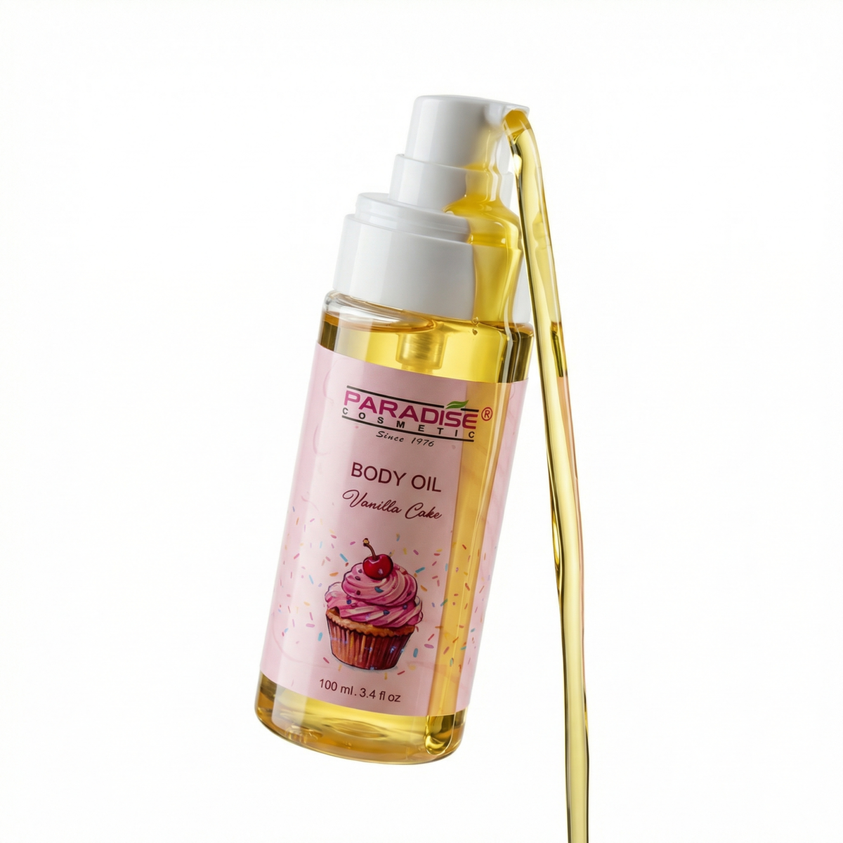 Vanilla Cake Body Oil (100 ml) - Image 3