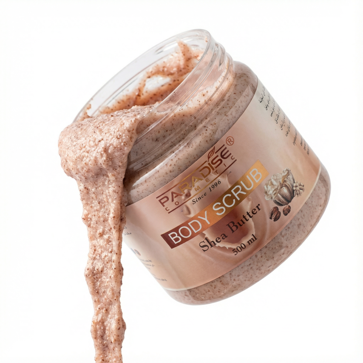 Paradise Shea Butter Body Scrub (500 ml) - Image 3