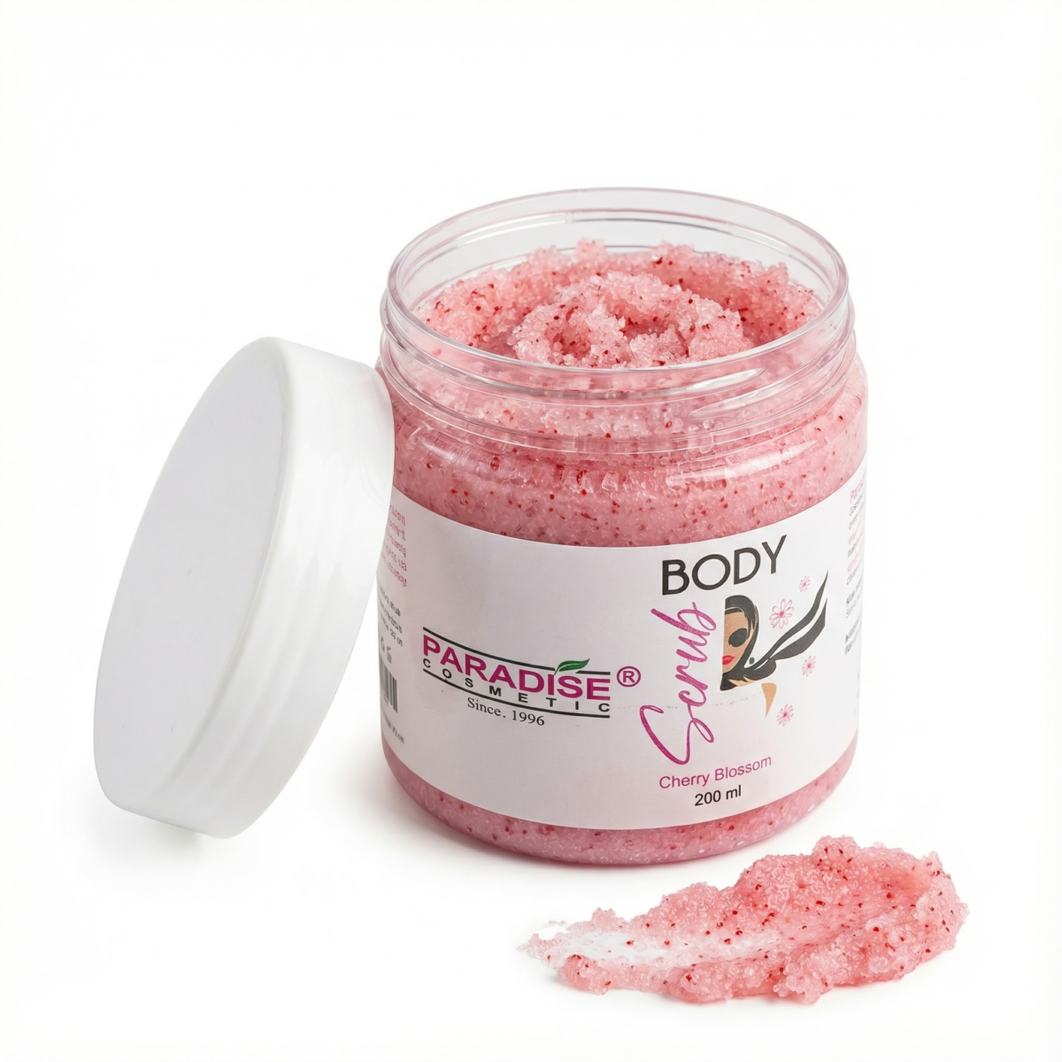Paradise Cherry Blossom Body Scrub (200 ml) - Image 2