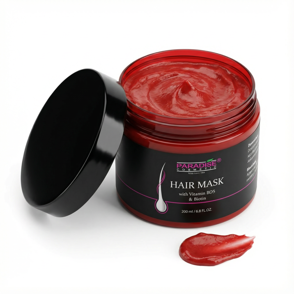 Paradise Hair Mask with Vitamin B5 & Biotin (200 ml) - Image 2
