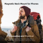 Silicone Magnetic Neck Holder Phone Mount - Image 2