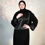Satin Layered Luxury Abaya