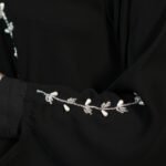 Pearl Vine Detail Abaya - Image 3