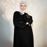 Classic Embellished Black Abaya