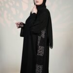 Side Pattern Modern Abaya