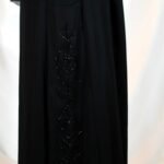 Embroidered Pocket Abaya - Image 2