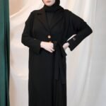Tailored Belted Abaya