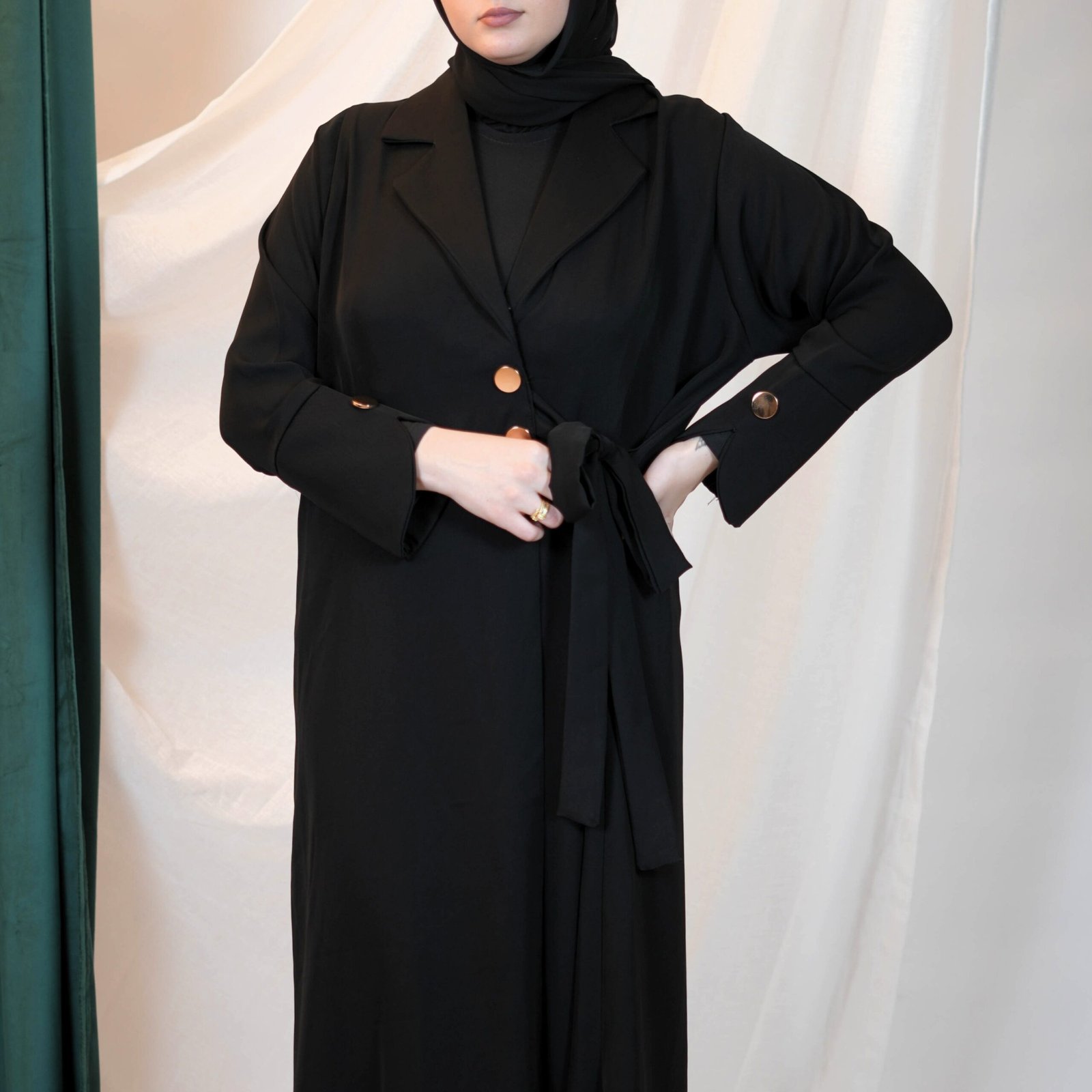 social media posts sedal-jan 2026 - 53 Tailored Belted Abaya - Image 1