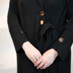 Tailored Belted Abaya - Image 3