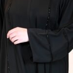 Midnight Elegance Abaya - Image 2