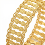 Structured Gold Cuff - Image 3