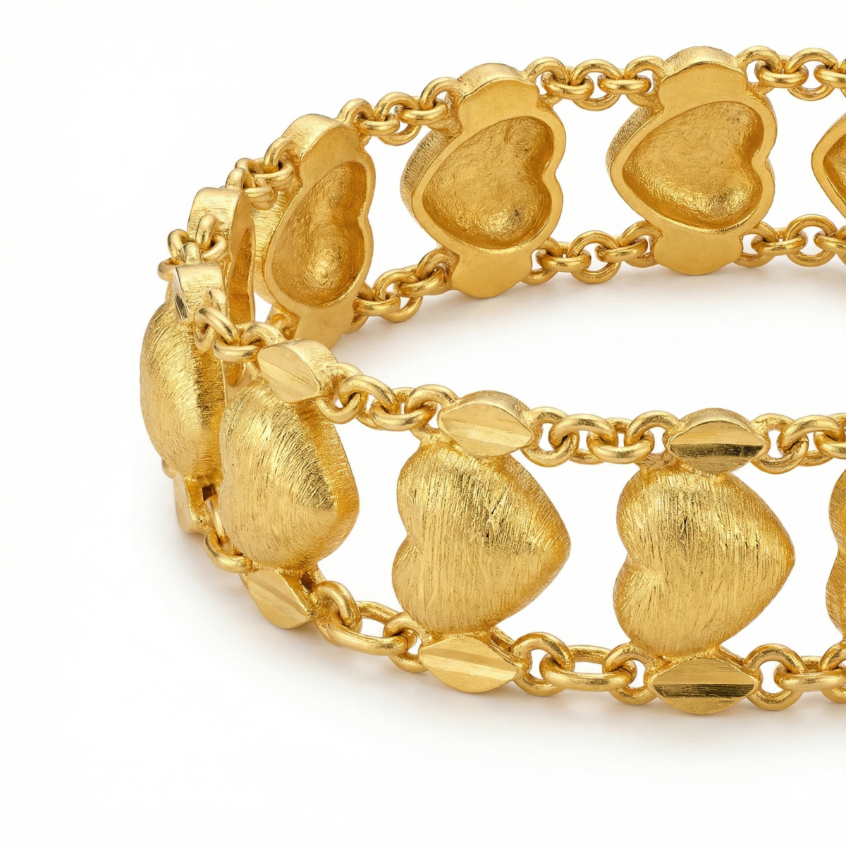 Heart Link Bracelet - Image 3