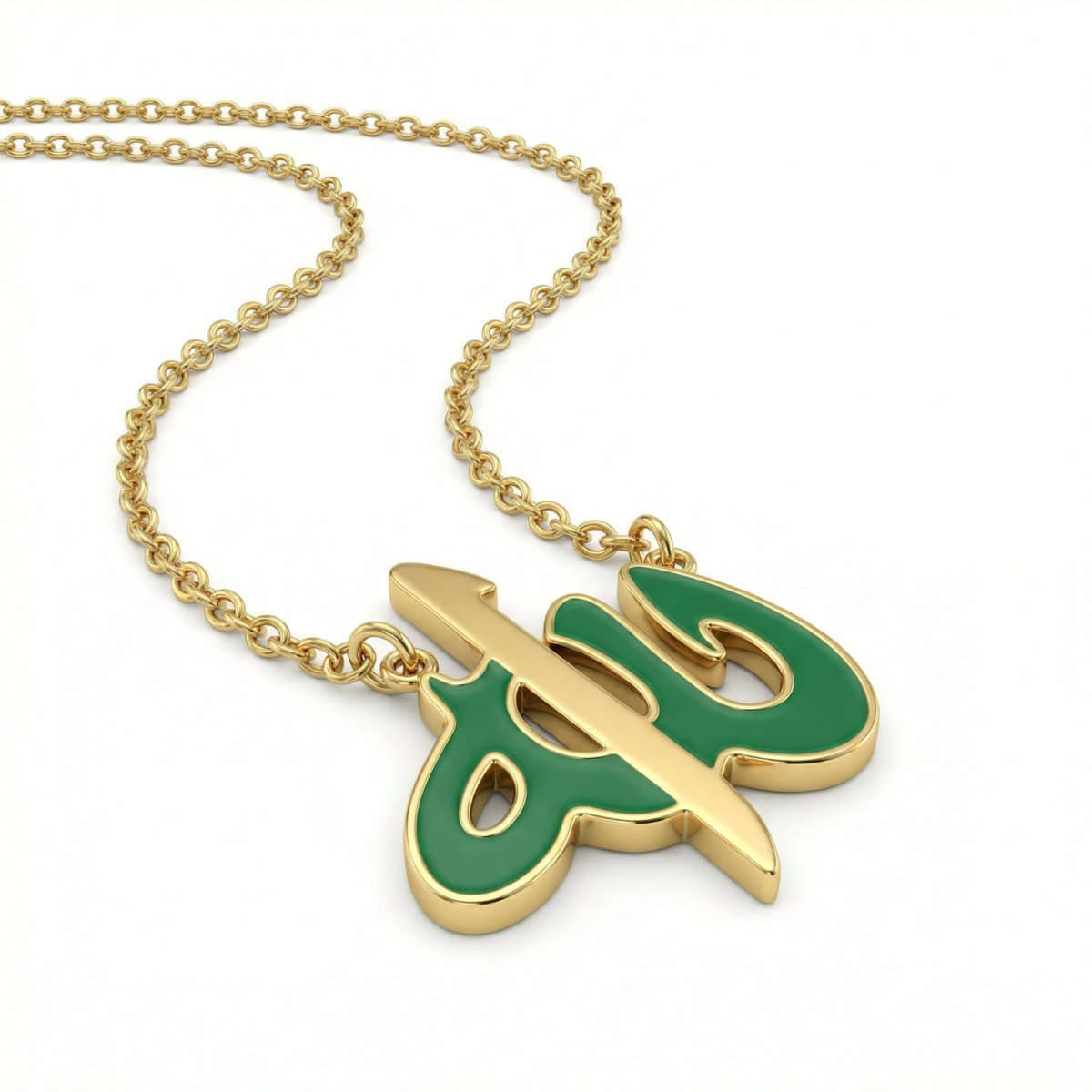 Arabic Calligraphy Necklace - Image 3