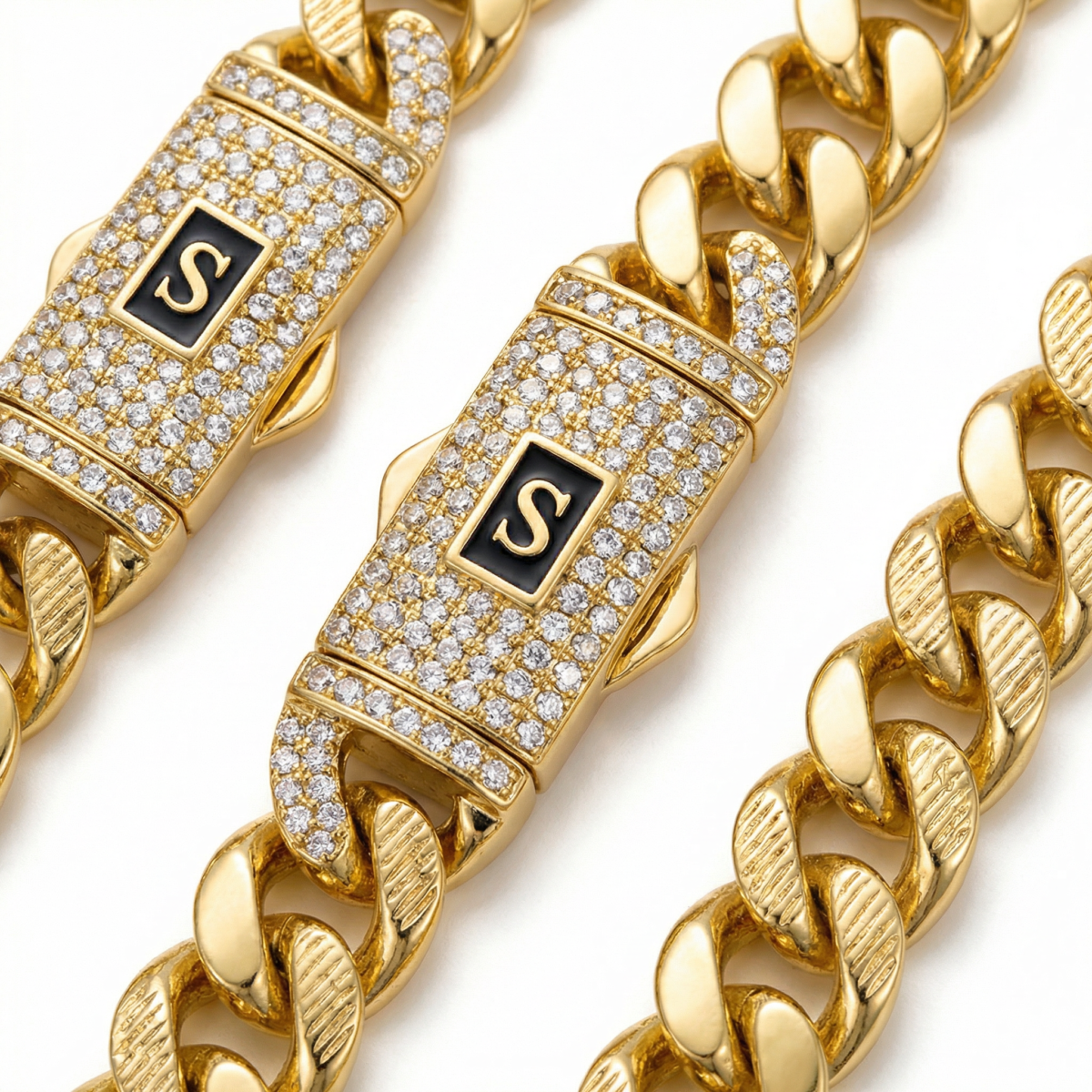 Luxury Gold Chain Jewelry Set - Image 3