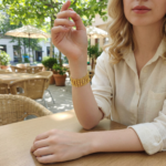 Structured Gold Cuff - Image 2