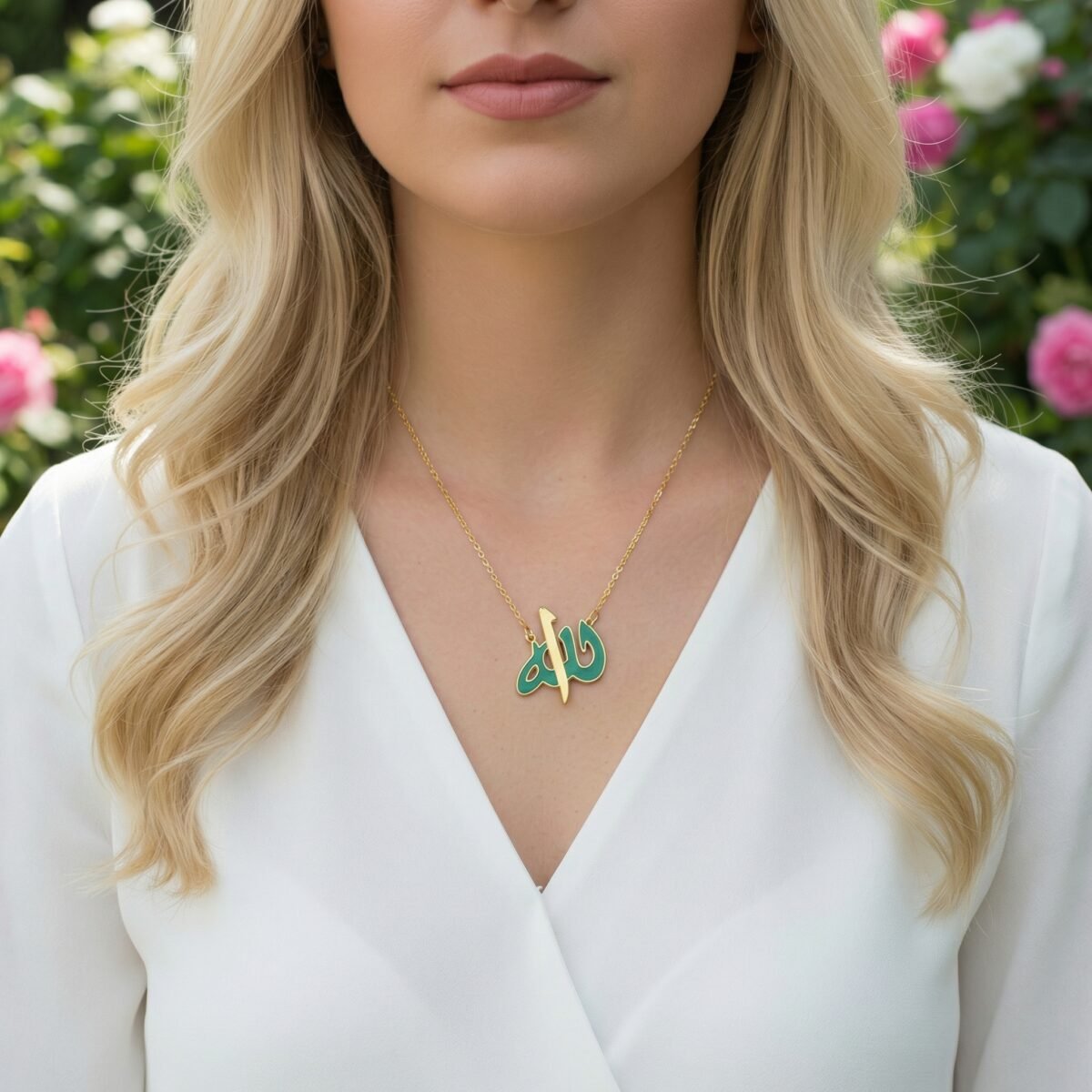 Arabic Calligraphy Necklace - Image 2