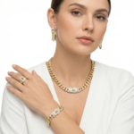 Luxury Gold Chain Jewelry Set - Image 2