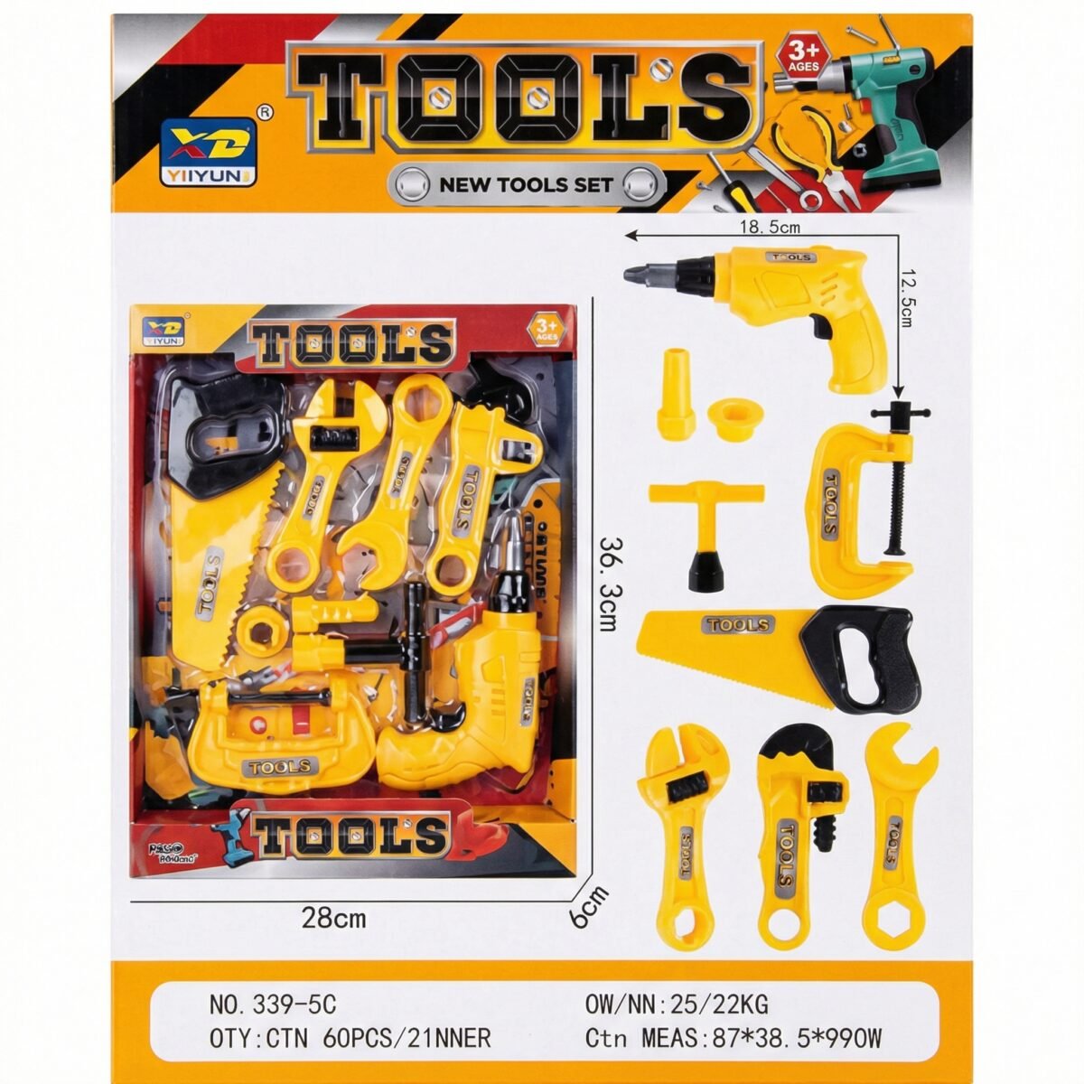 Kids Tool Play Set - Image 2