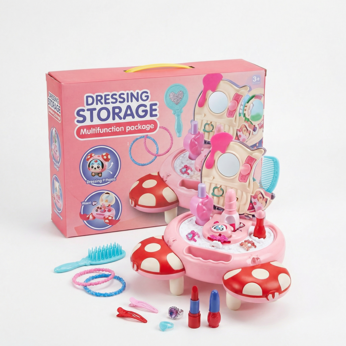 Kids Dressing Storage Play Set - Image 2