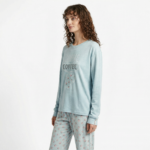 Light Blue Cozy Pajama Cotton Set - Image 2
