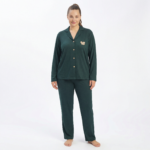 Large Size Forest Pajama Cotton Set