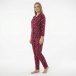 Star Print Pajama Cotton Set - Image 2