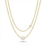 Gold Pearl Necklace