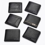 Textured Black Wallet - Image 3