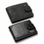 Classic Black Leather Wallet - Image 3
