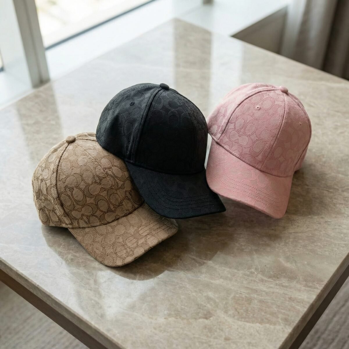 Signature Pattern Cap - Image 2