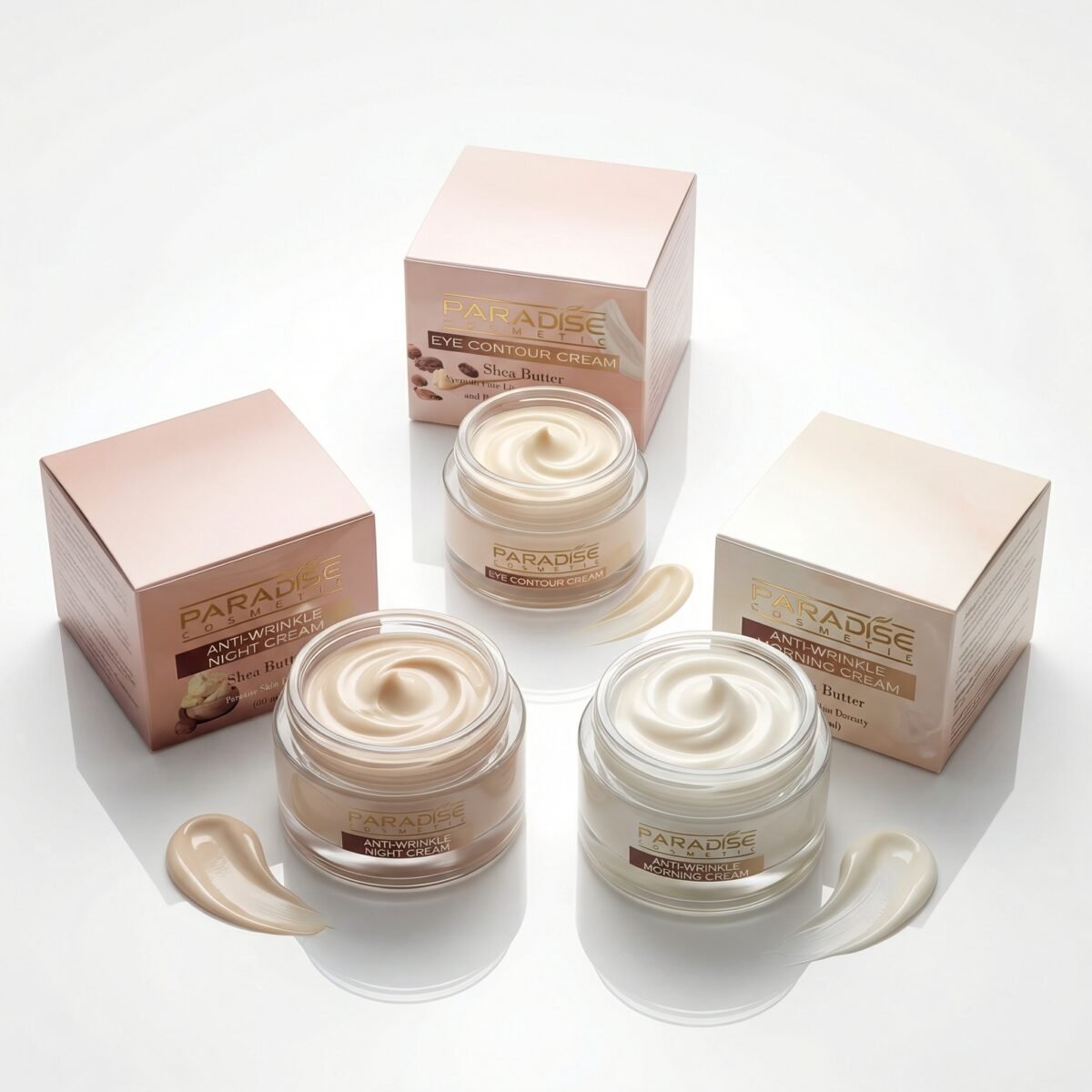 Shea Butter Anti-Wrinkle Skincare Trio Cream – Intensive Care - Image 2